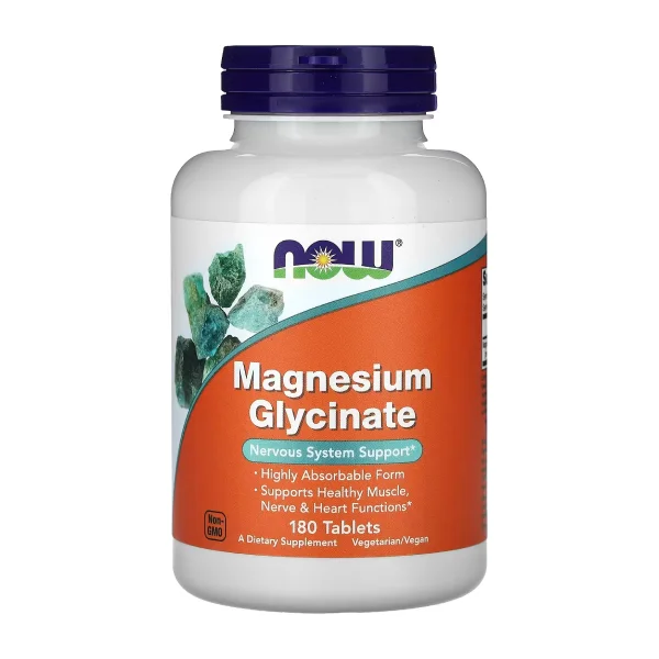 منیزیم گلیسینات ناوفودز (Now Foods Magnesium Glycinate)