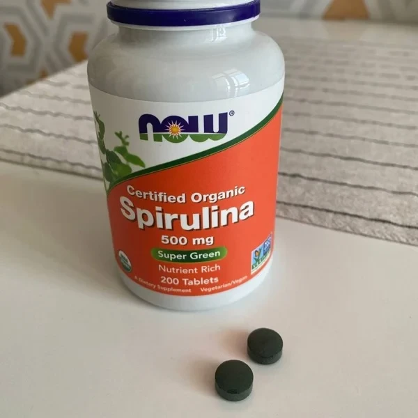 جلبک اسپیرولینا ناوفودز (Now Foods Spirulina)