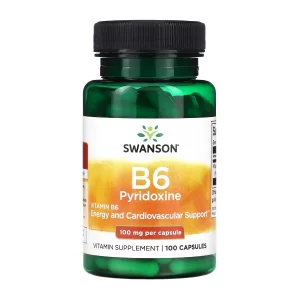 ویتامین ب 6 سوانسون (swanson vitamin B6)