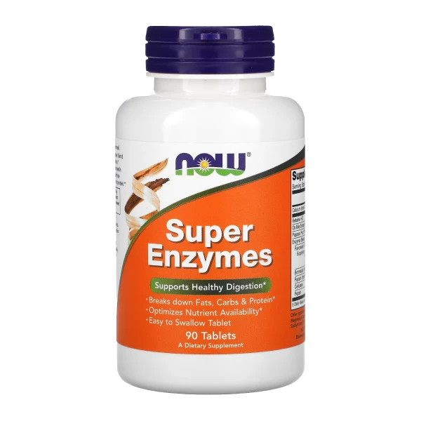 سوپر آنزیم ناوفودز (NowFoods Super Enzymes)