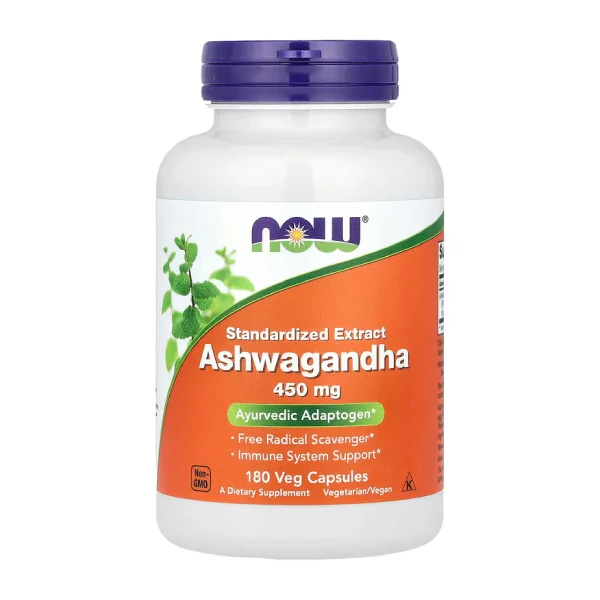 مکمل آشواگاندا ناوفودز (Now Foods Ashwagandha)