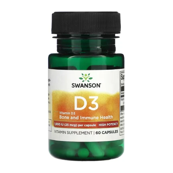 ویتامین D3 سوانسون (Swanson Vitamin D3)