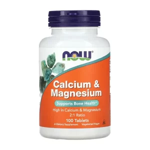 مکمل کلسیم منیزیم ناوفودز (Now Foods Calcium & Magnesium)