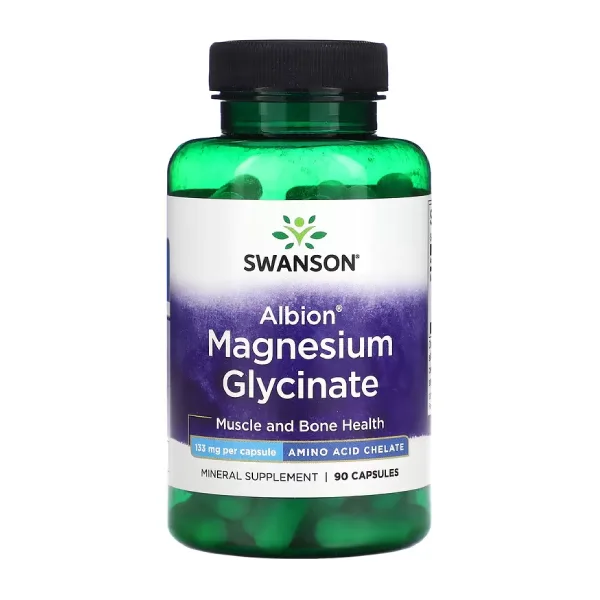 منیزیم گلیسینات سوانسون (Swanson Magnesium Glycinate)