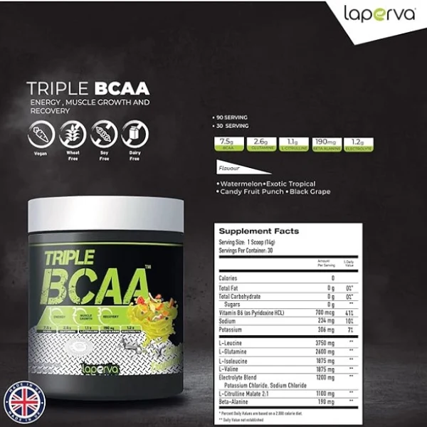 تریپل بی سی ای ای لاپروا (Laperva Triple BCAA)