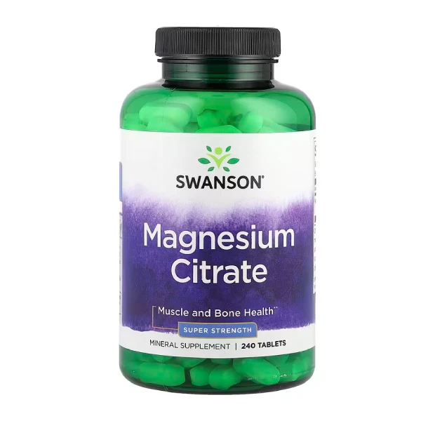 منیزیم سیترات سوانسون (Swanson Magnesium Citrate)