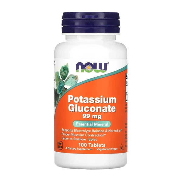 قرص پتاسیم ناوفودز (NowFoods Potassium)