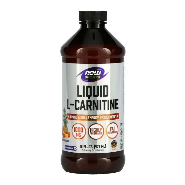 ال کارنیتین مایع ناو فودز (NowFoods L-Carnitine Liquid)