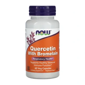 کوئرستین بروملین ناوفودز (NowFoods Quercetin&Bromelain)