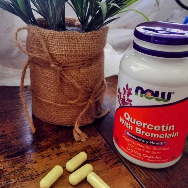 کوئرستین بروملین ناوفودز (NowFoods Quercetin&Bromelain)