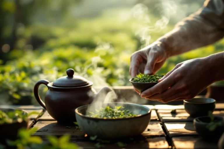 چای سبز برای لاغری